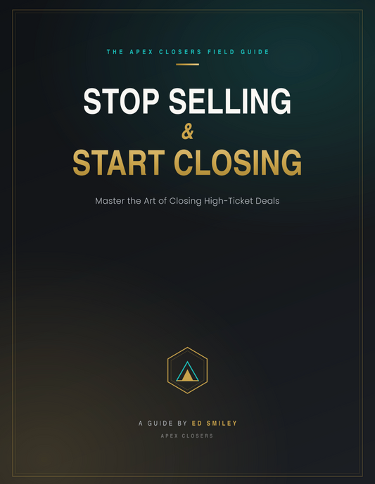 Stop Selling and Start Closing - The Playbook for Online Coaches Who Are Tired of Losing Deals They Should Be Winning